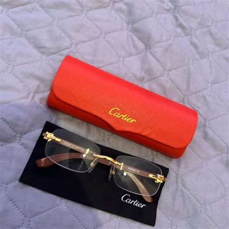 cartier clear glasses|where to buy Cartier glasses.